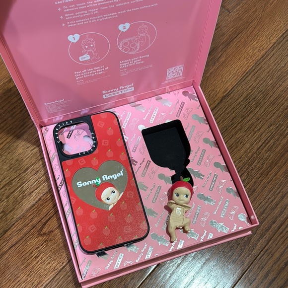 EXCLUSIVE iPhone 15 Pro Max Casetify Sonny Angel Red Apple Case w/ Hipper